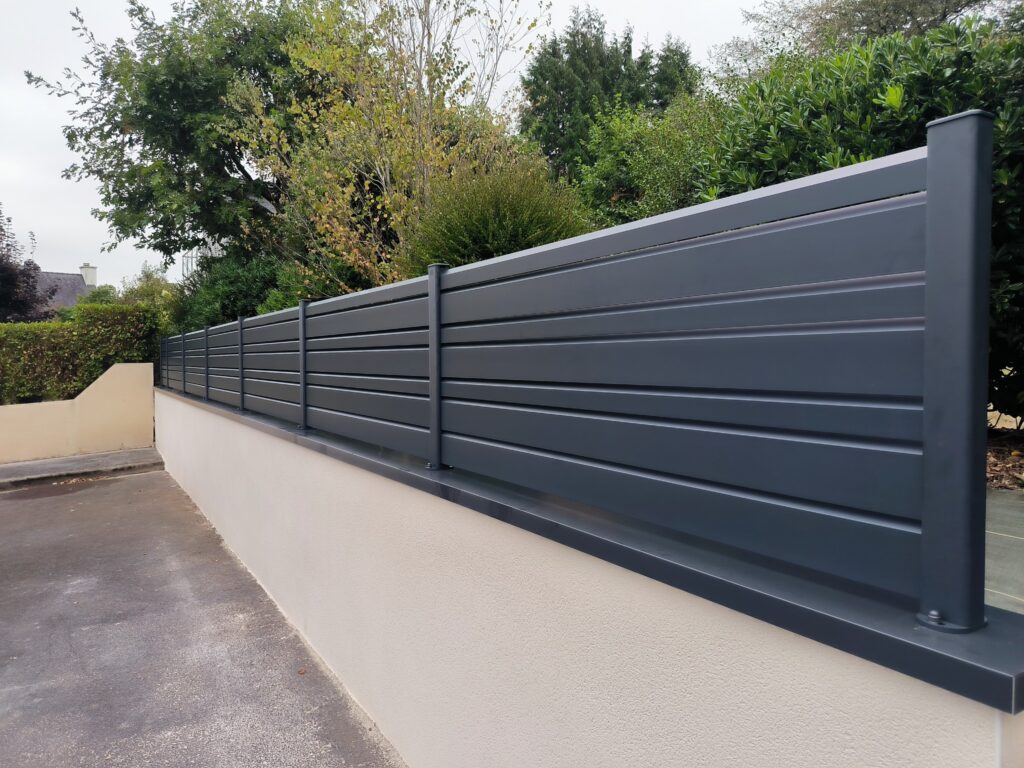 clôture alu Quimper